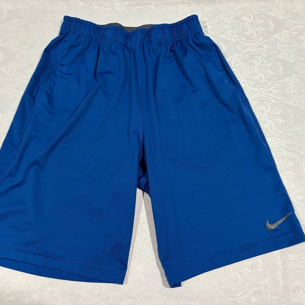 Nike Men's Blue Athletic Shorts size small